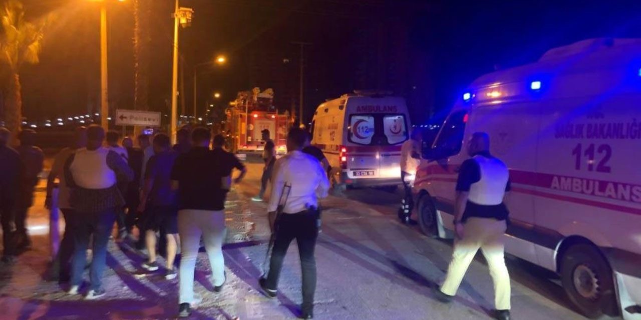 Mersin’de polisevine silahlı hücum: 2 polis yaralı