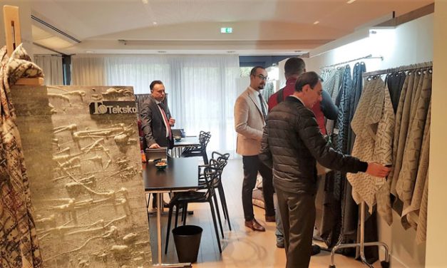 Mesken tekstilcileri modanın merkezi İtalya’da alıcılar ile buluştu