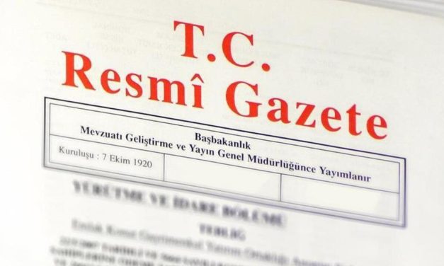 Resmi Gazete’de bugün (27 Eylül 2022)