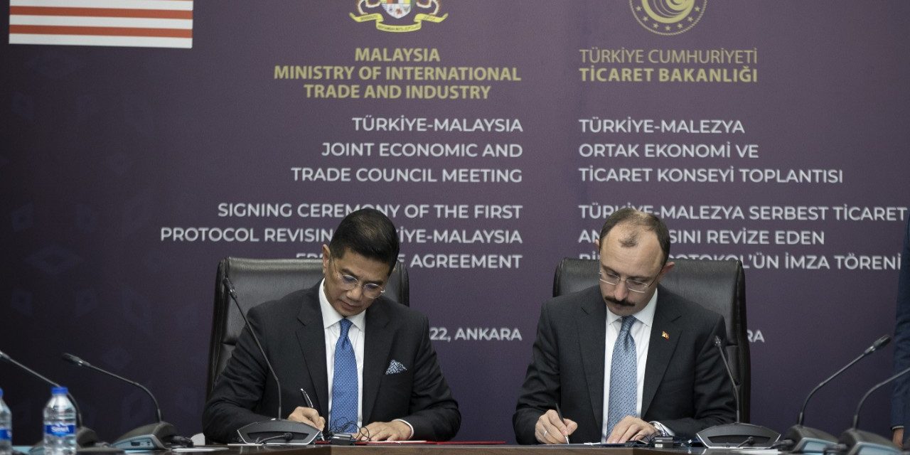 Türkiye ve Malezya Özgür Ticaret Mutabakatı’nı revize eden protokolü imzaladı