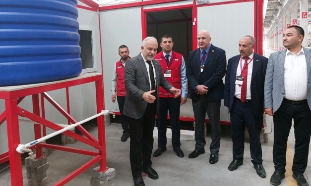 Dünyanın en büyük afet barınma ünitesi üretim merkezi Malatya’da açılıyor