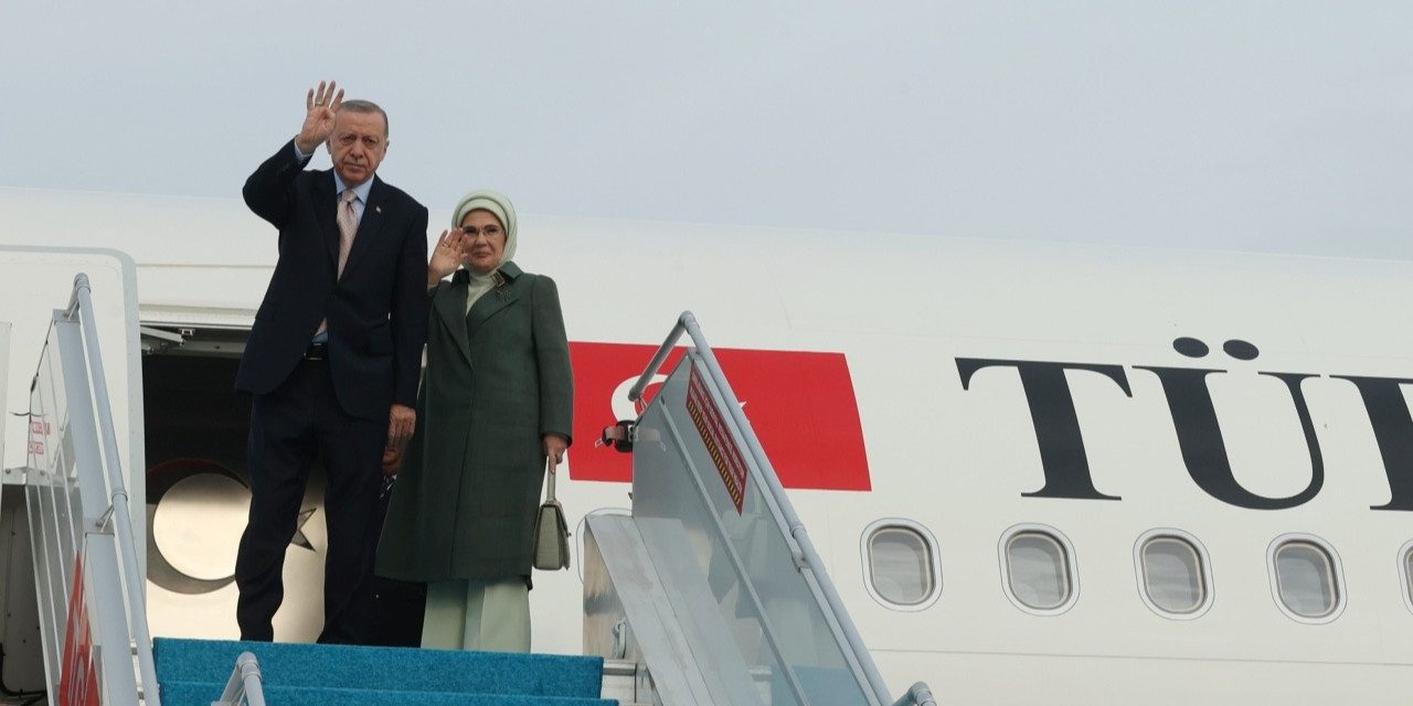 Erdoğan Kazakistan’a gitti