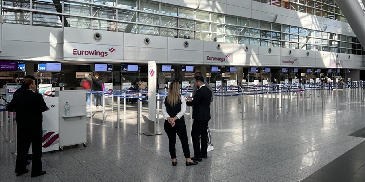 Eurowings, grev nedeniyle yüzlerce uçuşu iptal etti