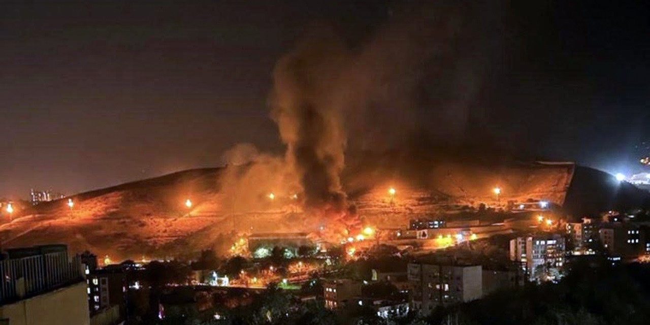İran’da bir hapishanede yangın çıktı
