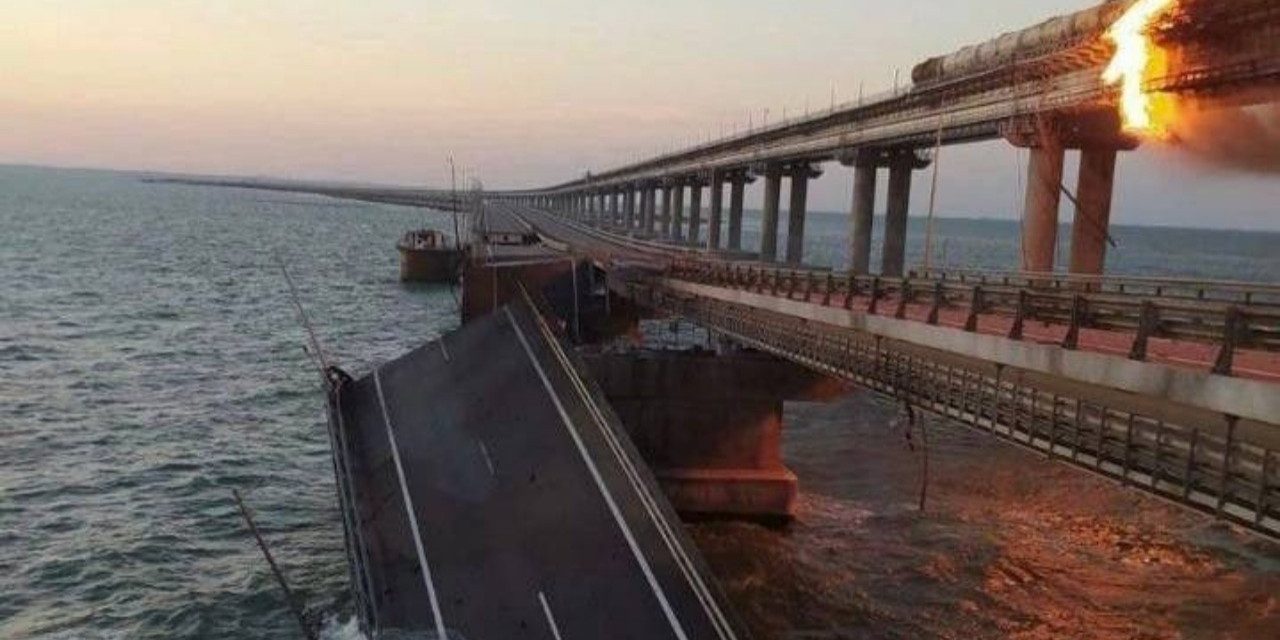 Kırım Köprüsü’nde patlama