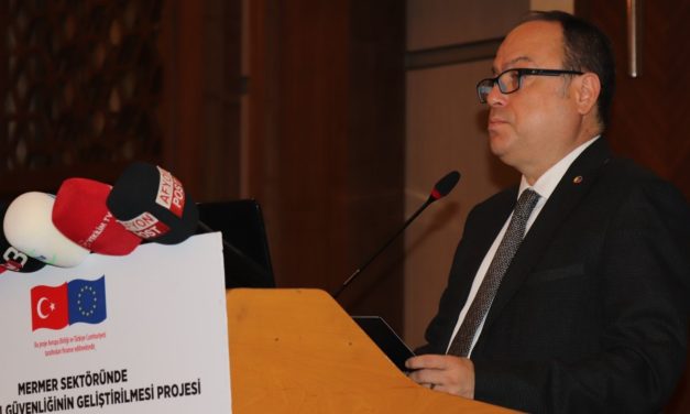 Mermer ocak ve fabrikalarındaki riskler masaya yatırıldı