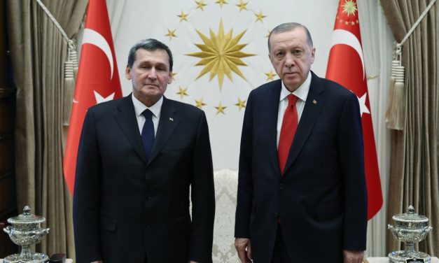 Cumhurbaşkanı Erdoğan, Meredov’u kabul etti