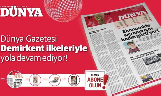 DÜNYA Gazetesi Abonelik