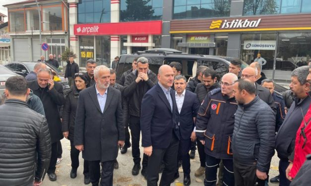 İçişleri Bakanı Soylu: Gölkaya’da hasar tespiti yapılacak