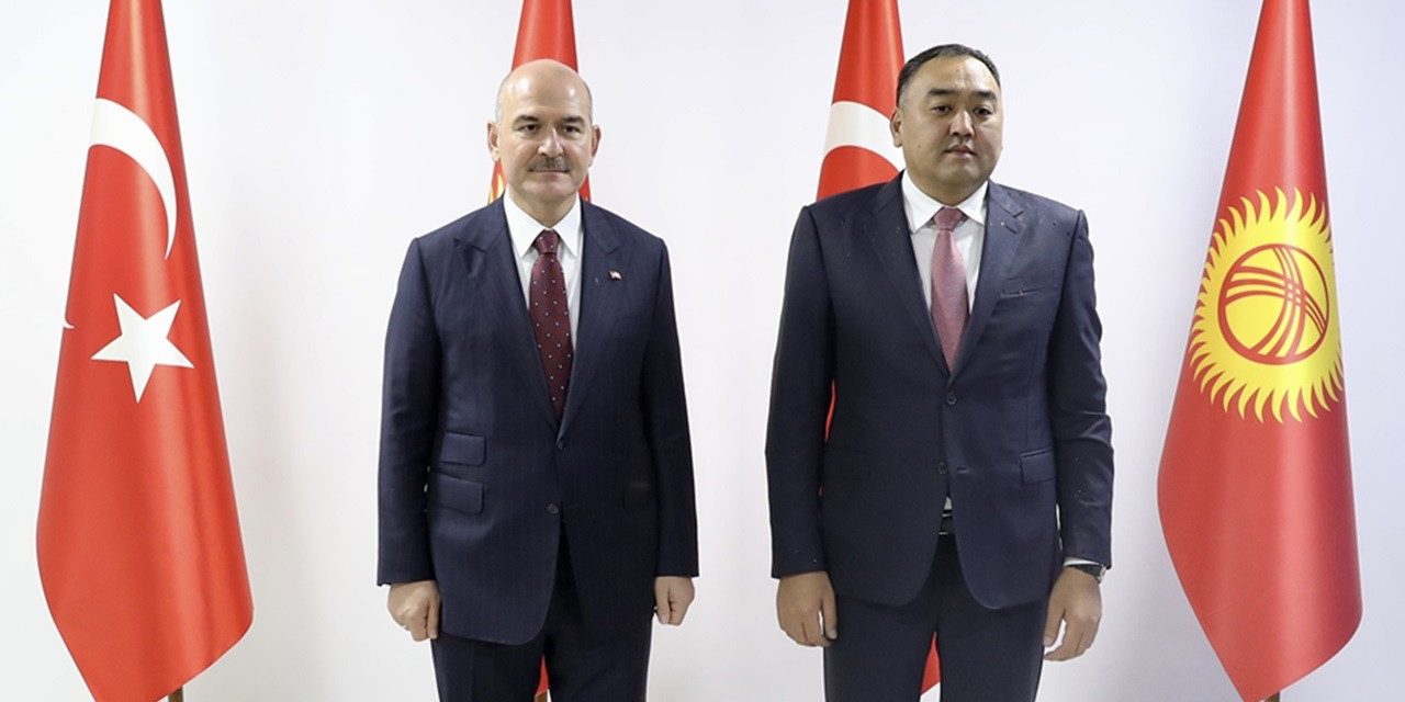 İçişleri Bakanı Soylu, Kırgız mevkidaşıyla görüştü