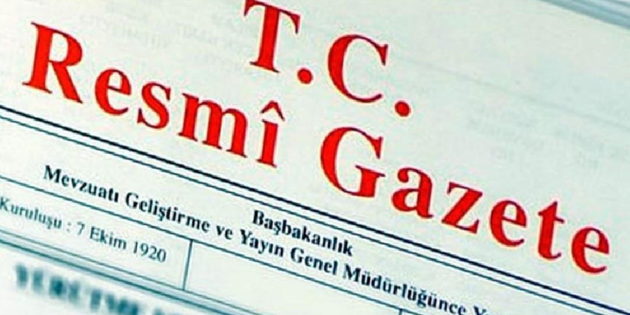 Resmi Gazete’de bugün (14 Kasım 2022)