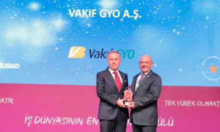 Vakıf GYO, Türkiye Harikalık Ödülü’nün sahibi oldu