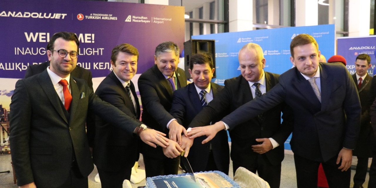 Ankara-Astana’ya birinci direkt uçuş gerçekleşti