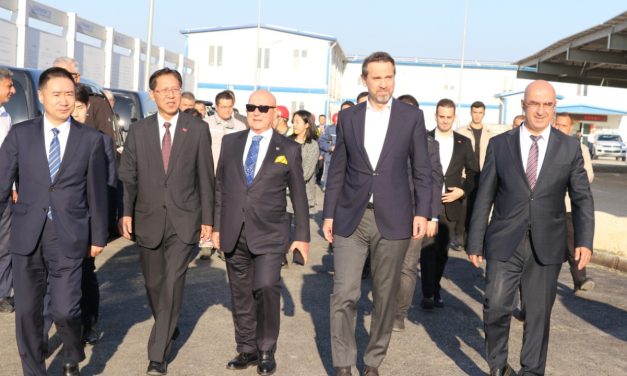 Bayraktar, EMBA Hunutlu Termik Santrali’ni ziyaret etti