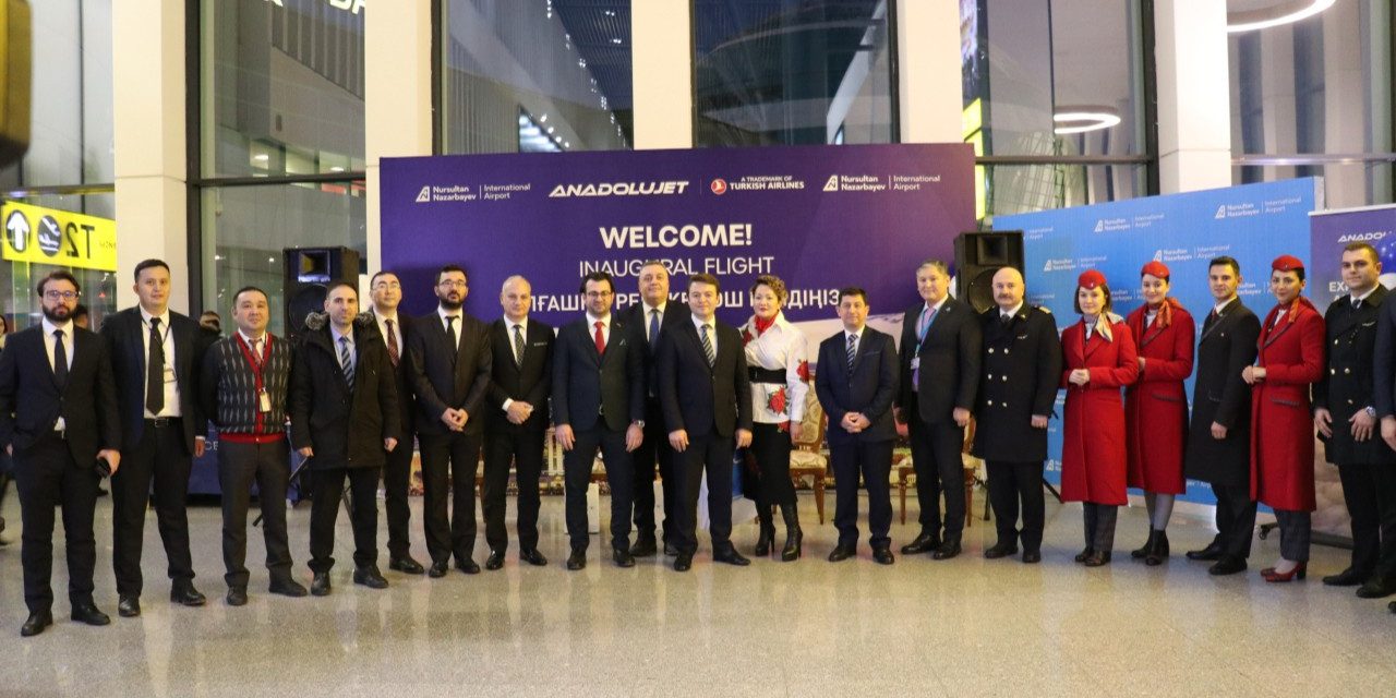 Türkiye ile Kazakistan başşehirleri ortasında birinci direkt uçuş yapıldı