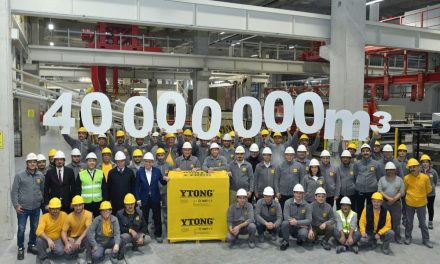 Ytong, 40 milyon metreküplük üretime ulaştı