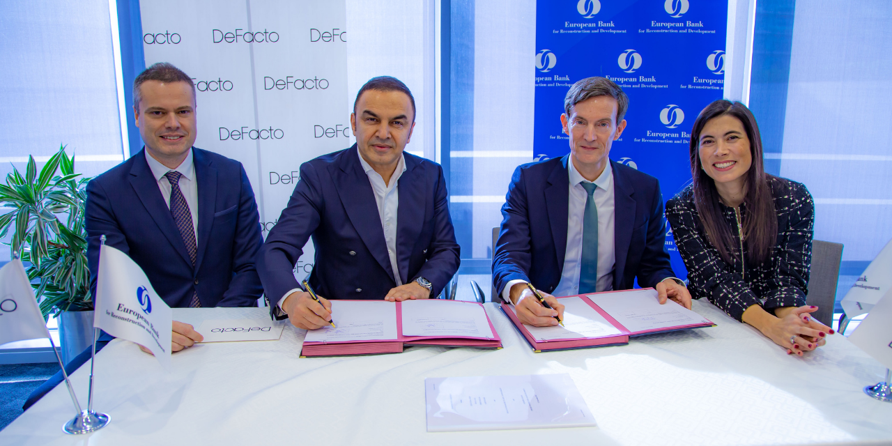 DeFacto, ile Avrupa İmar ve Kalkınma Bankası güçlerini birleştirdi