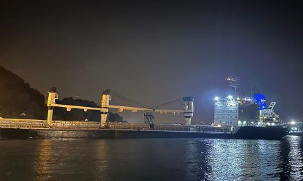 İstanbul Boğazı’nda yük gemisi karaya oturdu