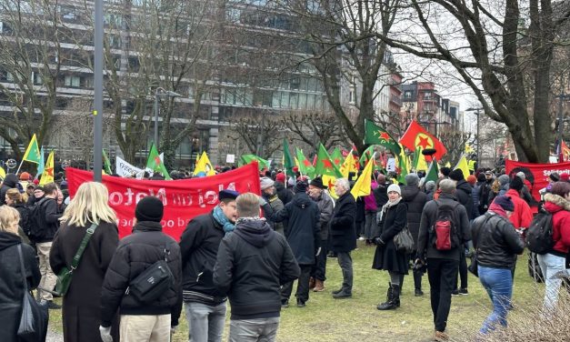 İsveç’te yeni bir PKK provokasyonu: Erdoğan’ı maksat aldılar