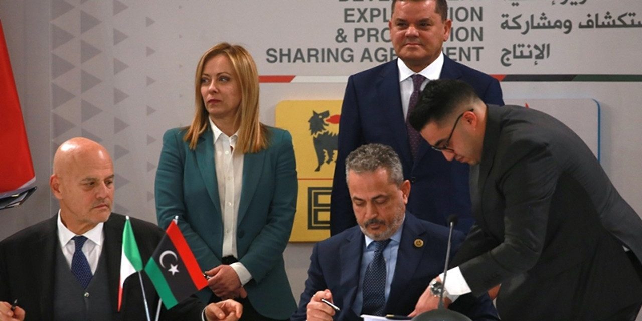 Libya ile İtalya doğalgaz muahedesi imzaladı