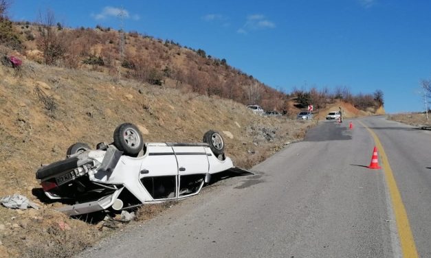 Malatya’daki trafik kazası: 2 yaralı