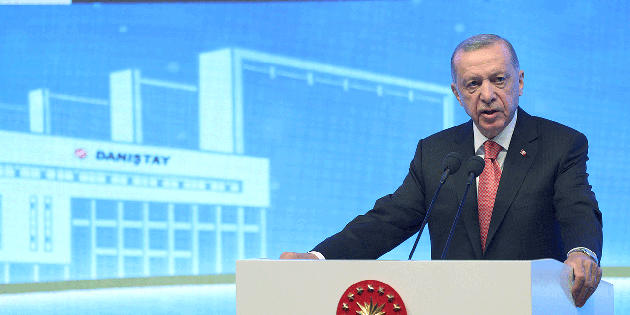 Cumhurbaşkanı Erdoğan, Danıştay’ın 155. Kuruluş Yıl Dönümü Töreni’nde konuştu