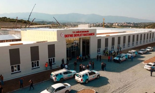 Defne Devlet Hastanesi hizmete açılıyor
