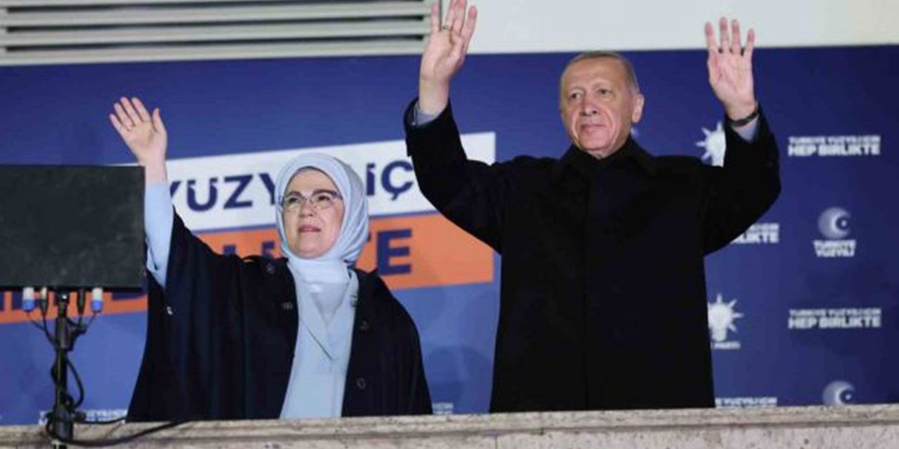 Erdoğan seçim geleneğini değiştirdi, balkon konuşması Beştepe’de