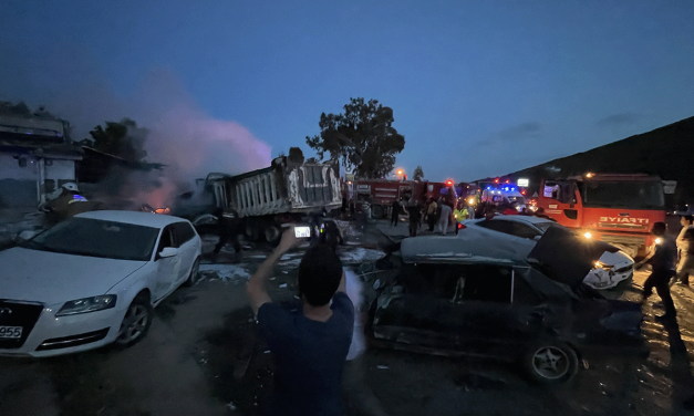 Hatay’da zincirleme kaza: 11 araca çarptı, 6 kişi yaralandı