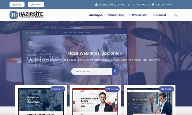 Hazır Web Sitesi Kur