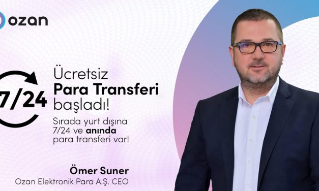 Ozan Elektronik Para, fiyatsız para transferine başladı