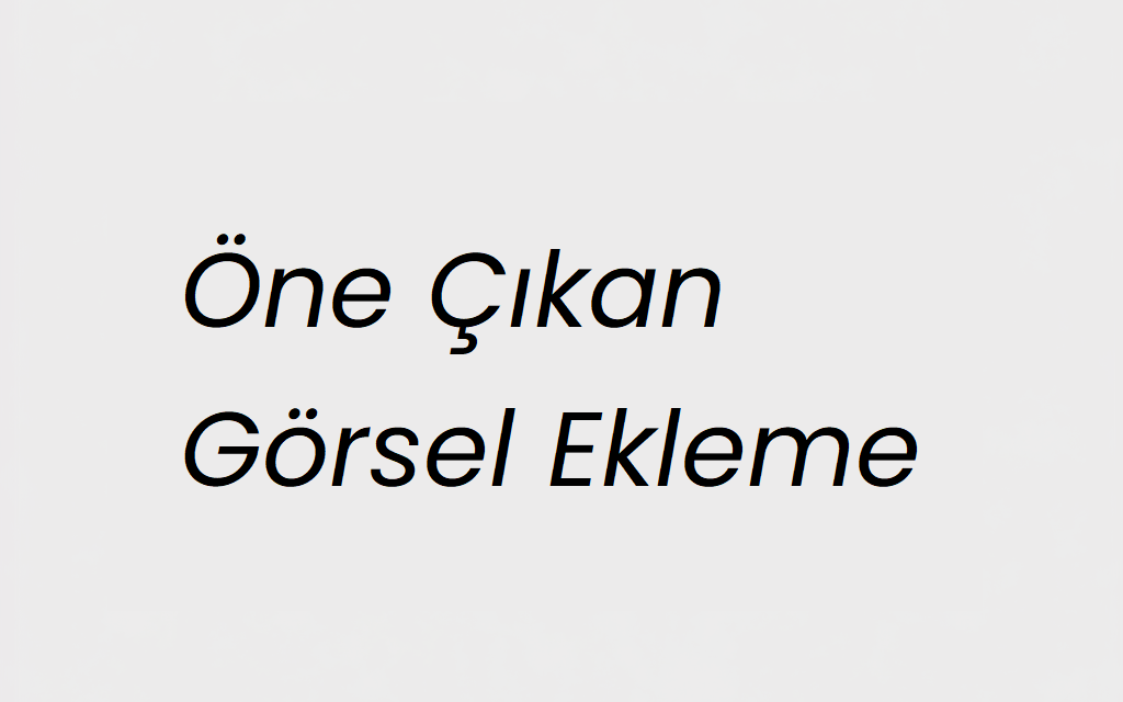 Yeni Yazı yazı