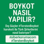 Boykot nasıl olmalı? #TerstenBoykot