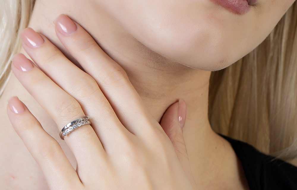 Gümüş yüzük kadın